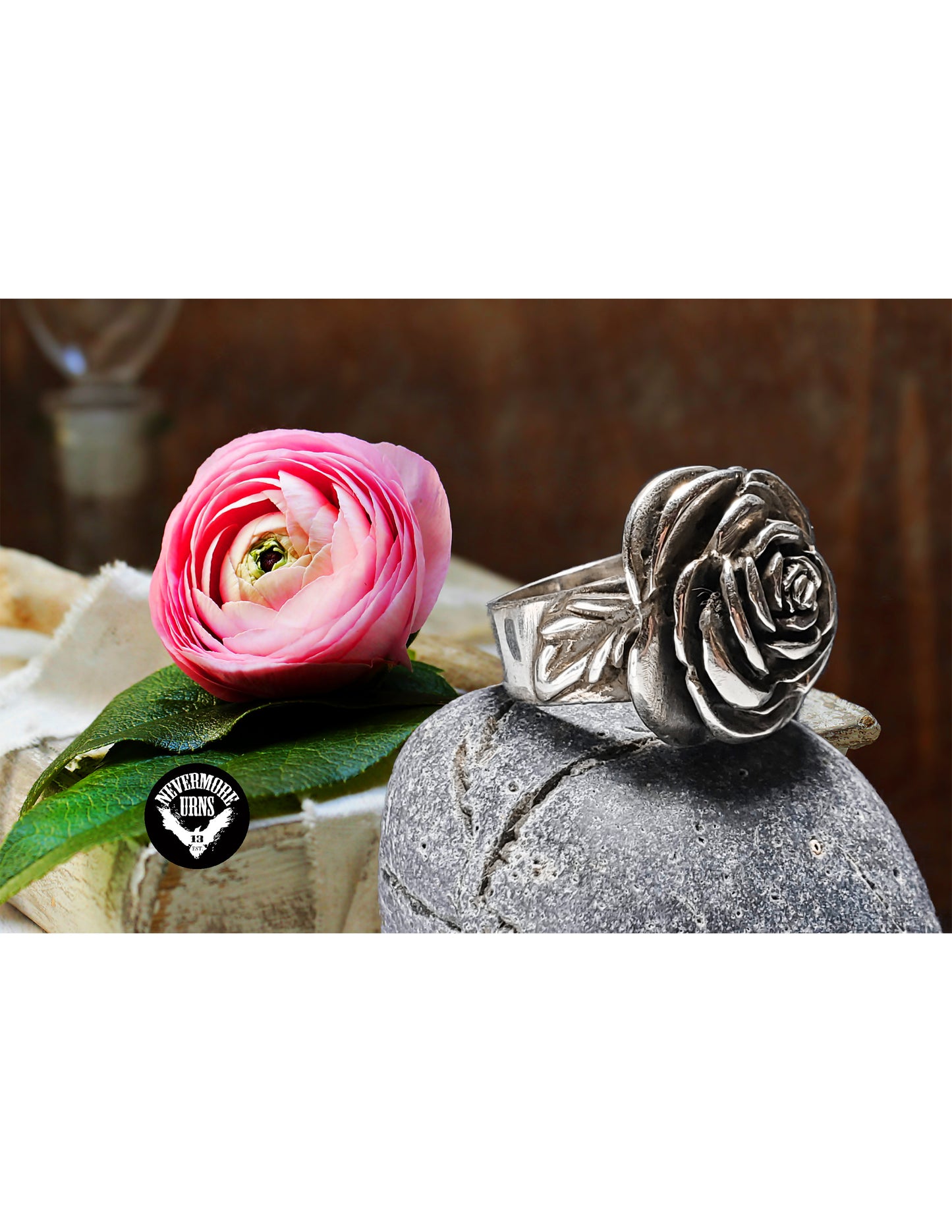 Silver Mourning Rose